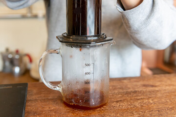 コーヒープレス　アメリカンプレス　フレンチプレス　水圧密封