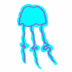 jellyfish in the rain jellyfish,water creature,jelly-like waterfowl