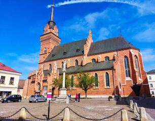 Cathedral of the Nativity of the Mother of God in Tarnov on a sunny day