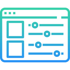 Browser adjustment icon