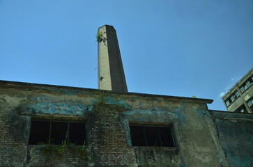 old abandoned factory