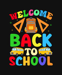 Back to school quote t-shirt design vector