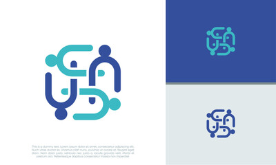 Human Resources Consulting Company, Global Community Logo