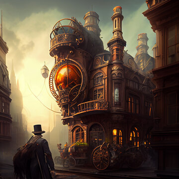 Steampunk City Images – Browse 4,861 Stock Photos, Vectors, and Video |  Adobe Stock
