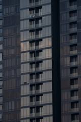 Geometric of modern high-rise buildings