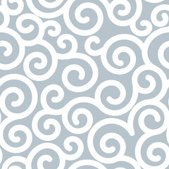 Curve lines seamless pattern