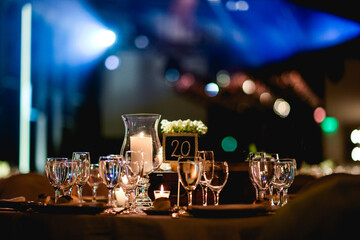 Table decoration for an event