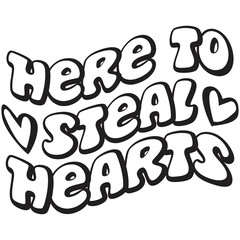 here to steal hearts