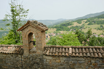 Internal views of the castle in Zavattarello