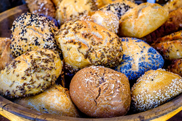 typical german bread - close up