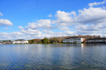 Fototapeta premium Beautiful landscape in New Tampa area