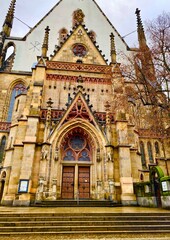 Cathedral in the city of Leipzig in Germany