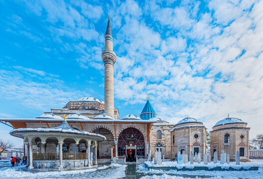 Mausoleum of Mevlana in Konya.