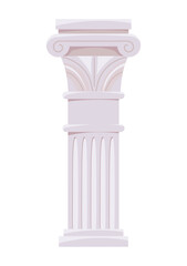 Obraz premium ancient column greek culture