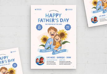 Father’s Day Flyer Template