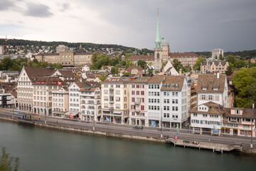 Fototapeta na wymiar Zurich old town