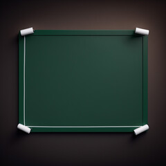 Obraz premium Empty frame with copy space for quotes or products Generative AI