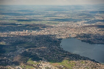 Luftbild Zürich
