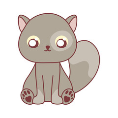 cat cartoon icon