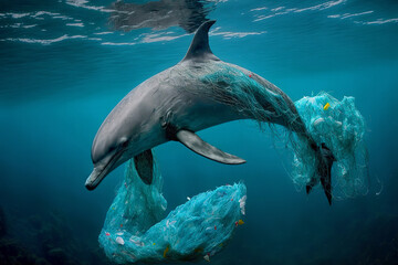 Devastating Effects of Plastic Pollution on Ocean Wildlife, a Dolphin's Story.