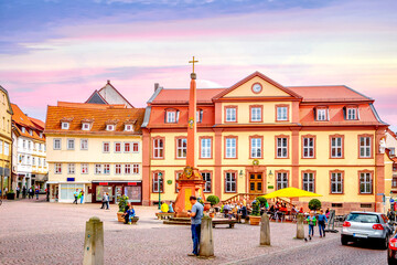 Markt, Fulda, Deutschland 
