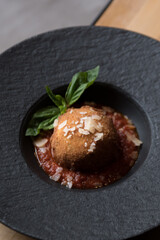 Deep Fried italian food 