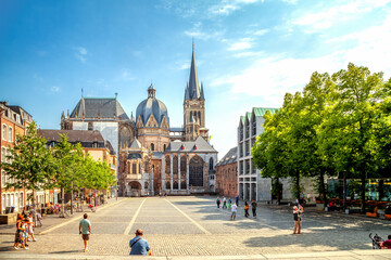 Dom, Aachen, Nordrhein Westfalen, Deutschland
