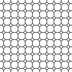 Abstract octagon pattern