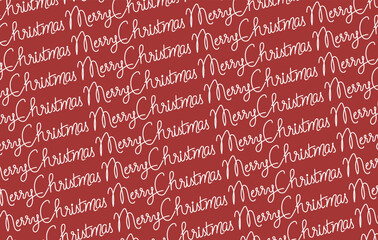 Merry Christmas word Hand drawn and detailed, great for christmas banners,wrappers,wallpapers.