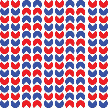beautiful red blue circle pattern suitable for wallpaper