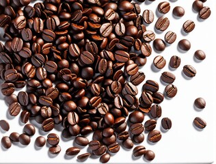 Obraz premium coffee beans background