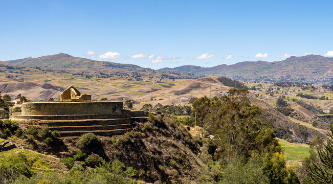 Antigua ciudad de Ingapirca, en Ecuador