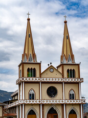 Iglesia de Chordeleg, en Ecuador