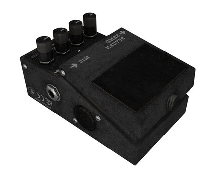 Distortion Effect Pedal, Guitar Accessory Concept