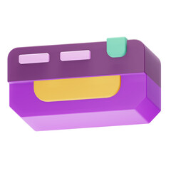 3D Render Air Conditioner Icon