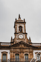 Fototapeta na wymiar View of the colonial town of Ouro Preto, Minas Gerais, Brazil
