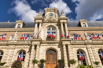 old townhall in Amiens, Hauts-de-France, France