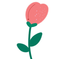 Watercolor Flower Pattern Background