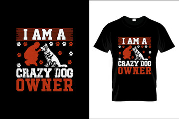 Creative Dog t-shirt design