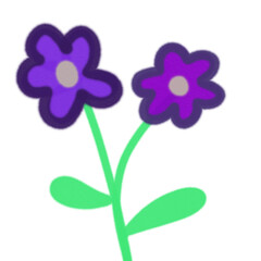 Flowers illustration watercolor