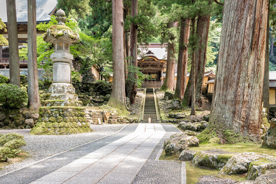 Scenic Eiheiji Temple in Fukui, Japan