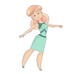 girl character cartoon