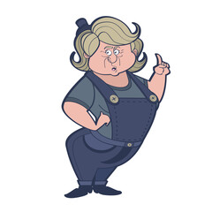 cartoon character