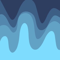 abstract blue wave background