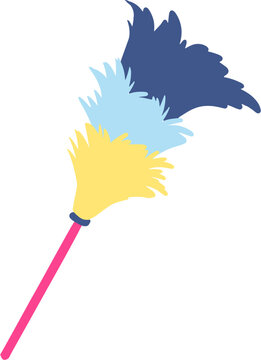 Feather duster illustration