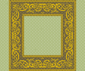 Digital And Textile Design Pattern