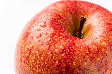 水滴のついたりんご