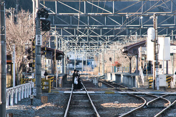 秩父鉄道の長瀞駅