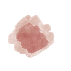 Teal watercolor cloud