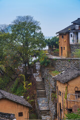 Ancient Villages and Natural Scenery in the Mountainous Areas of Anhui Province, China
